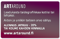 Artaround - Laadukasta taidegrafiikkaa kotiisi tai lahjaksi
